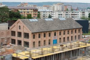 Curatare caramida prin sablare Record-Park Cluj