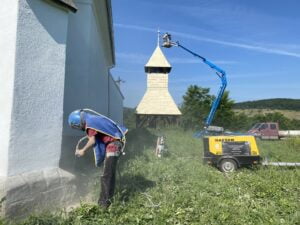 curatare monumente istorice prin sablare abraziva