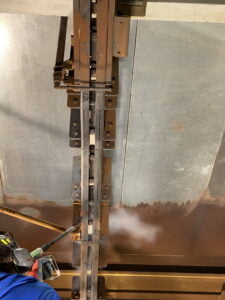 Curatare Lanturi prin sablare cu gheata carbonica