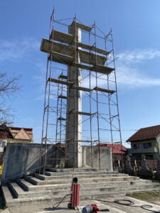 Sablare abraziva pentru reabilitare Monumentul Detinutilor Politici Gherla