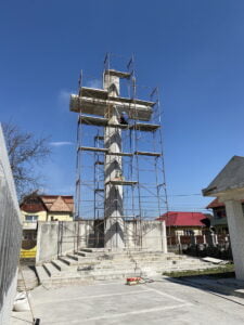 Sablare abraziva pentru reabilitare Monumentul Detinutilor Politici Gherla